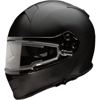 dual pane motorcycle helmets Warrant Snow Electric Helmet by Z1R L / Flat Black