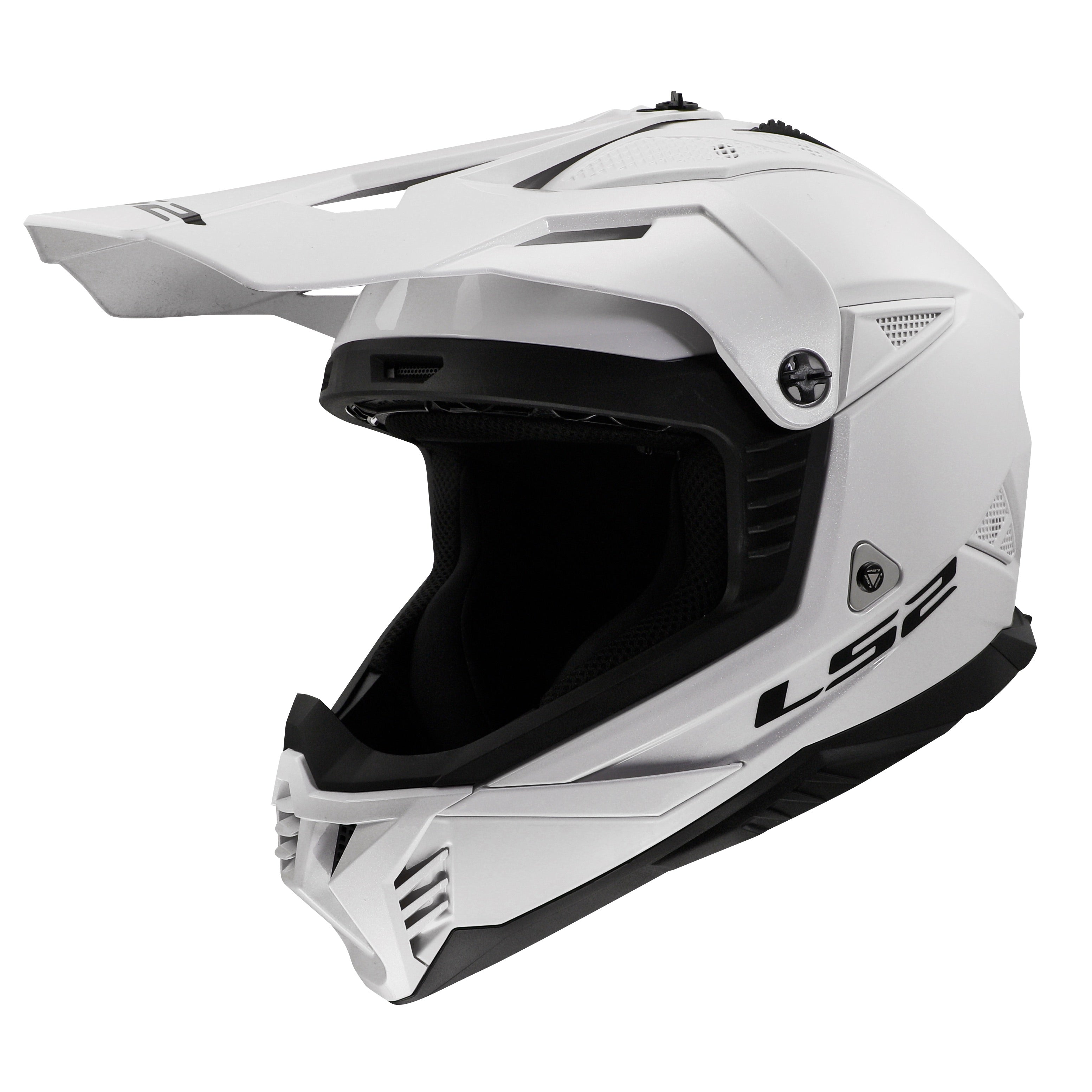 LS2 GATE II SOLID FULL FACE MX MOTORCYCLE HELMET