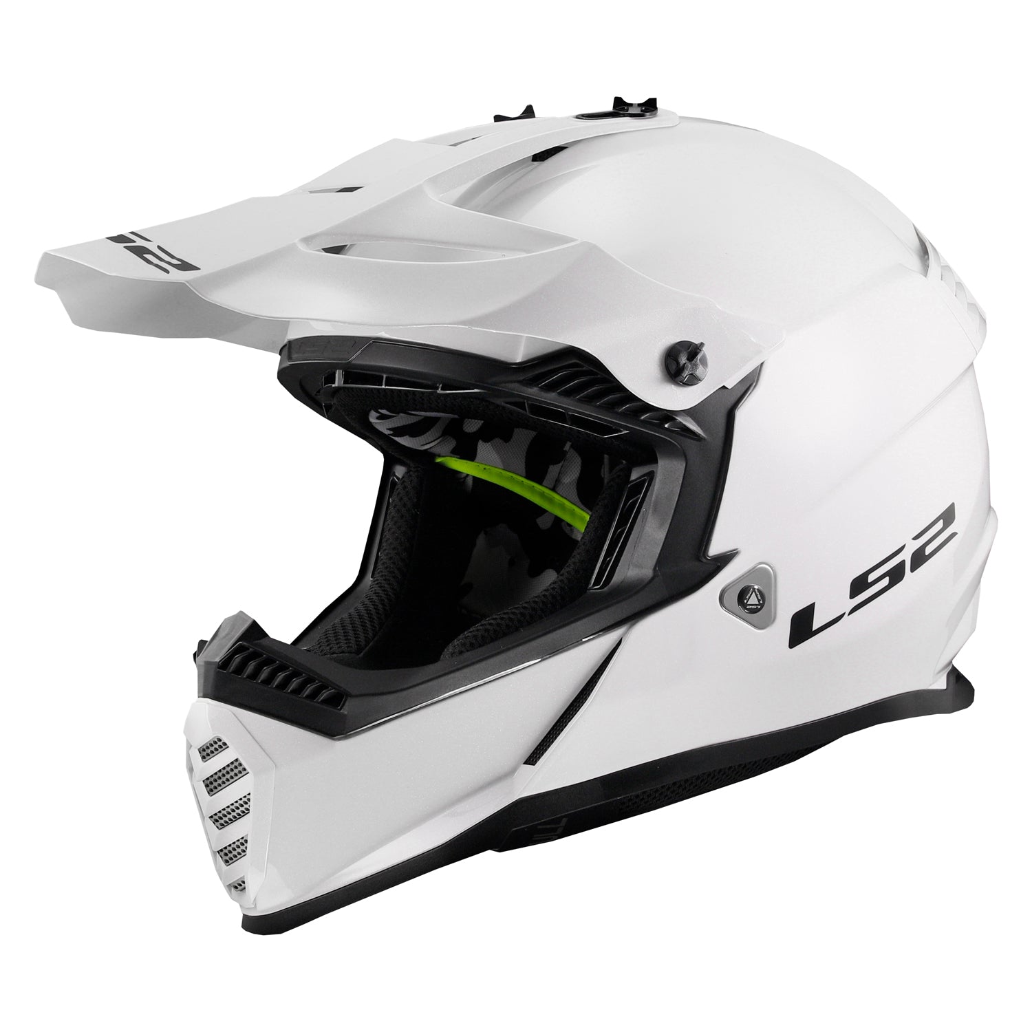 ls2 gate helmet LS2 Gate Solid Full Face MX Motorcycle Helmet