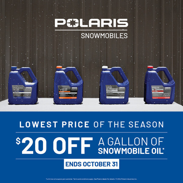 $20 OFF POLARIS VES OIL