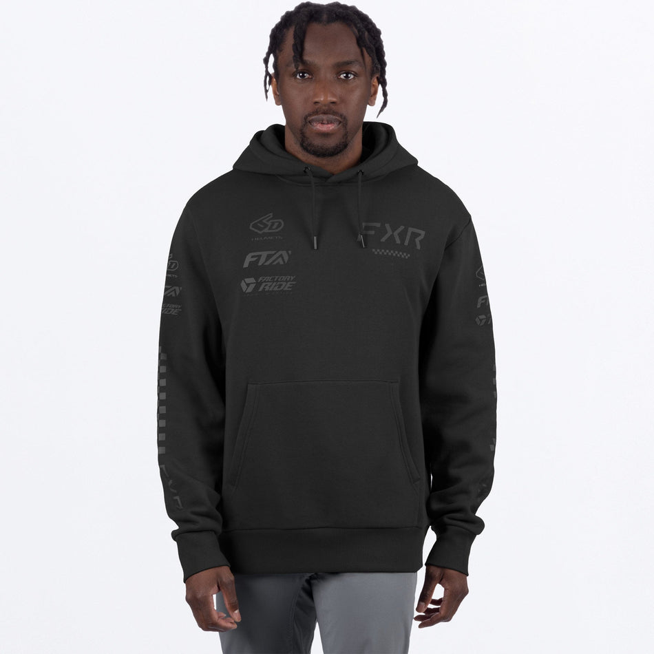 Men's Stack Cotton Pullover Hoodie