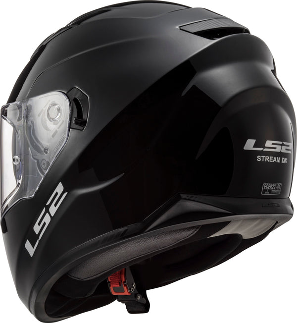 LS2 Strobe Modular Helmet Matte Black with Internal Drop Shield - Riders  Biker Supply