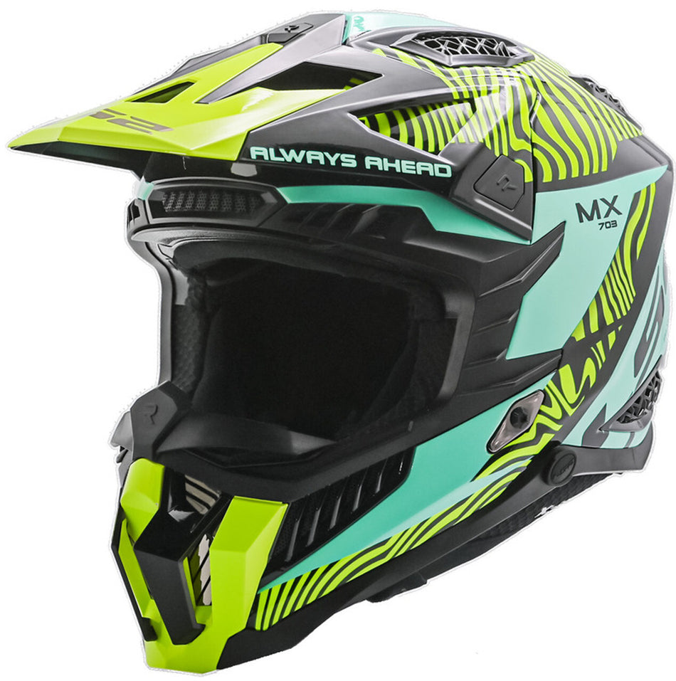 LS2  X FORCE FAN FULL FACE MX MOTORCYCLE HELMET