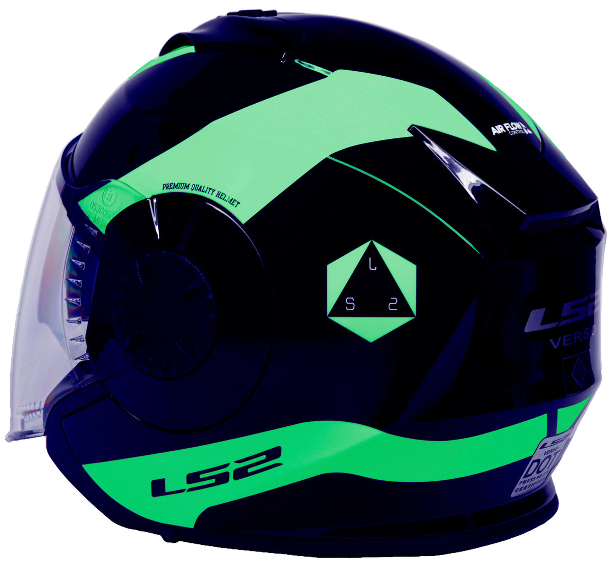 green ls2 helmet LS2 VERSO RAVE OPEN FACE MOTORCYCLE HELMET W/ SUNSHIELD – The Parts Lodge