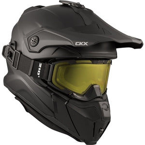 CKX Titan Original Helmet - Trail and Backcountry Solid - Included 210° Goggles