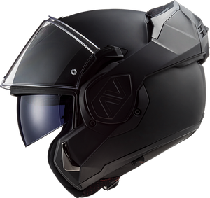 LS2 Advant Solid Modular Motorcycle Helmet W/ Sunshield