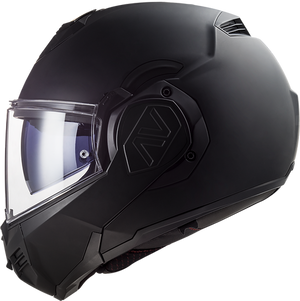 LS2 Advant Solid Modular Motorcycle Helmet W/ Sunshield