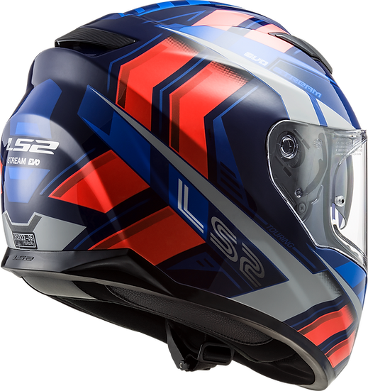 LS2 Stream Loop Full Face Motorcycle Helmet W/ Sunshield