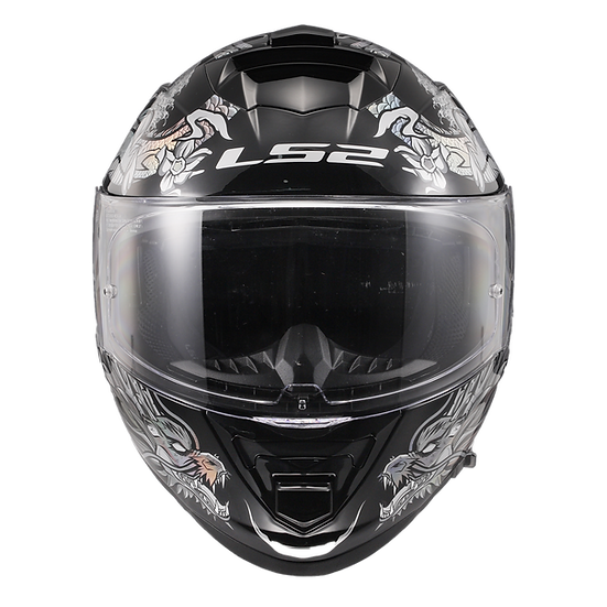 LS2 ASSAULT WARRIOR FULL FACE MOTORCYCLE HELMET W/ SUNSHIELD – The Parts Lodge