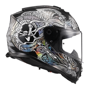 LS2 Assault Warrior Full Face Motorcycle Helmet W/ Sunshield