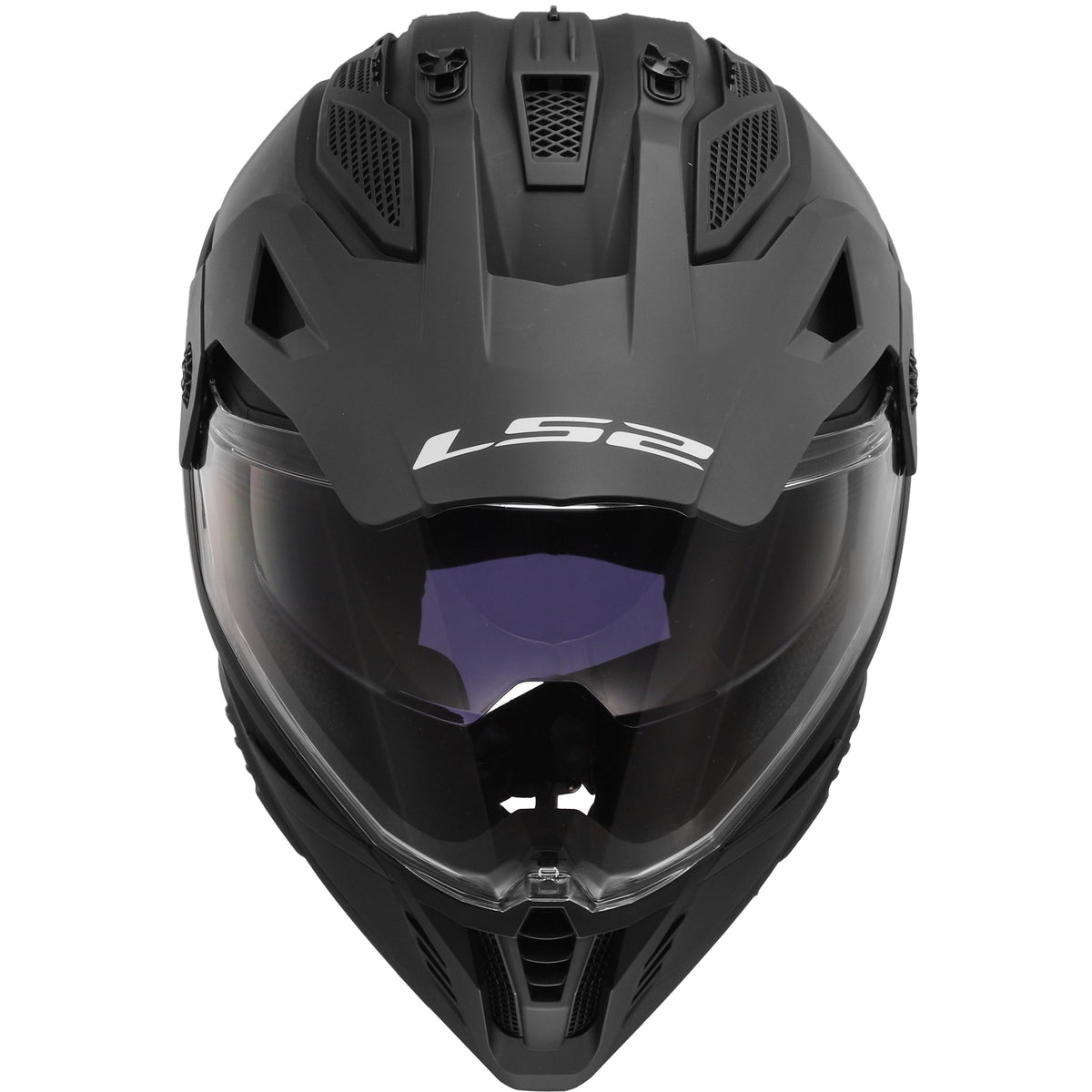 LS2 Blaze II Solid Helmet, Matte Black / L LS2 Blaze II Solid Helmet, Matte Black / L