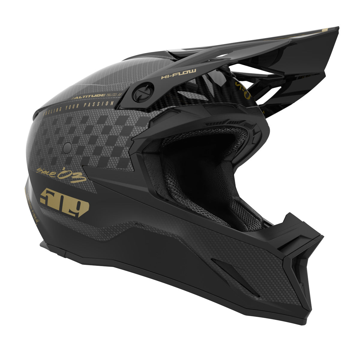 509 DAY LE (2023) ALTITUDE 2.0 OFFROAD CARBON FIBER HELMET