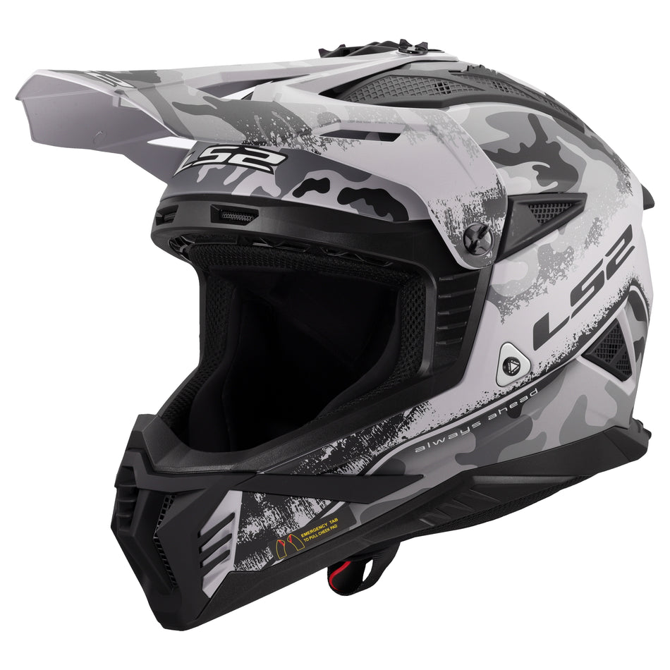 ls2 dirt helmet LS2 Gate II Carbine MX Helmet