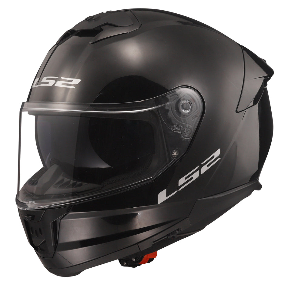 LS2  STREAM II SOLID FULL FACE MOTORCYCLE HELMET W/ SUNSHIELD