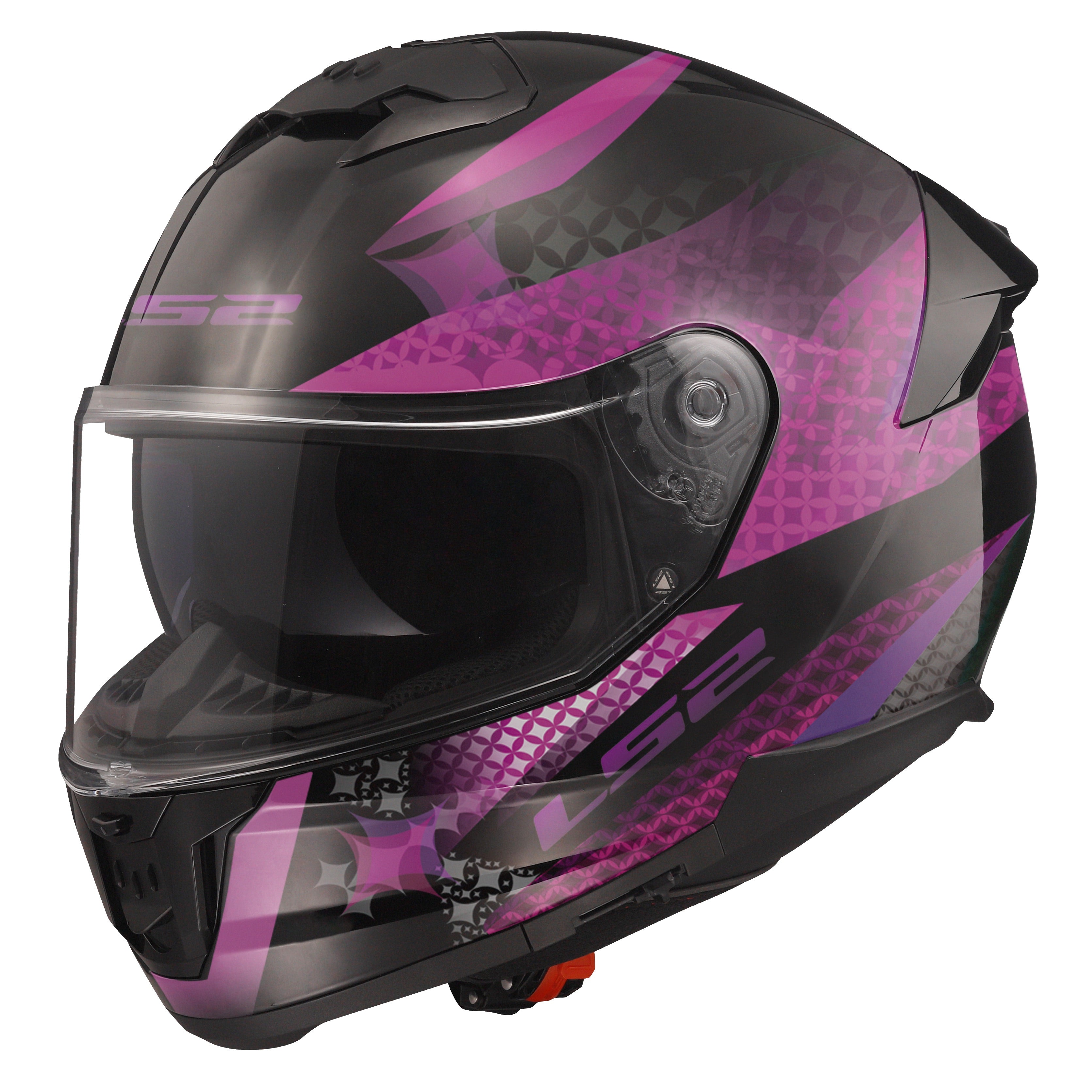 LS2 STREAM II LUX FULL FACE MOTORCYCLE HELMET W/ SUNSHIELD