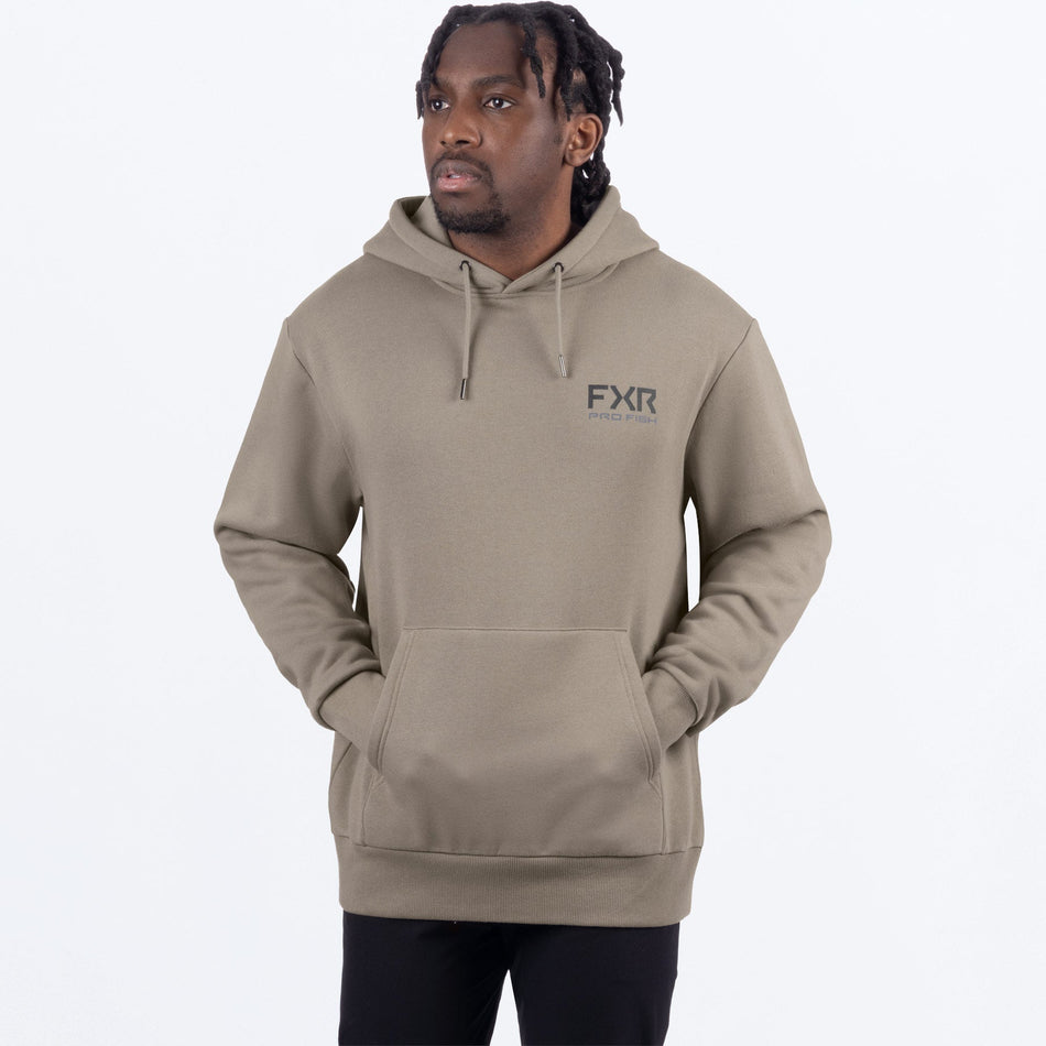 Men's Walleye Cotton Pullover Hoodie