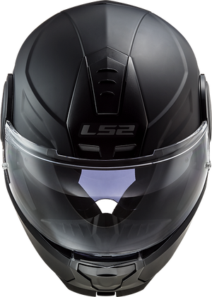 LS2 Horizon Solid Modular Motorcycle Helmet W/ Sunshield