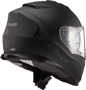 LS2 Assault Solid Full Face Motorcycle Helmet W/ Sunshield