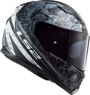 LS2 Stream Throne Full Face Motorcycle Helmet W/ Sunshield