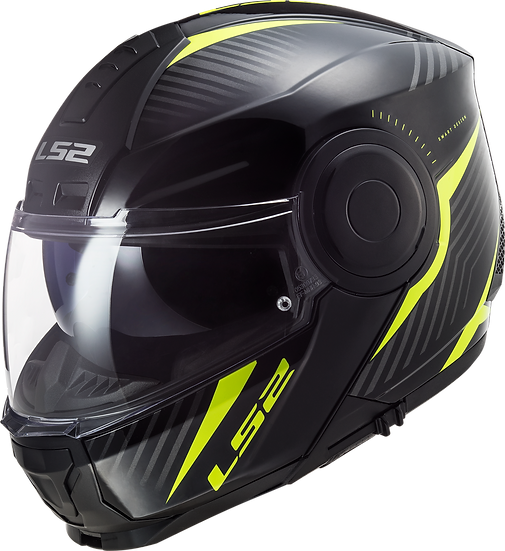 LS2 Horizon Skid Modular Motorcycle Helmet W/ Sunshield