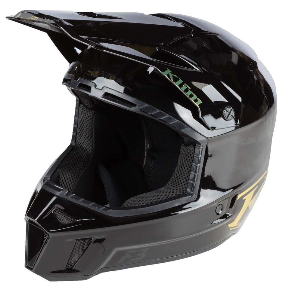 KLIM F3 Carbon Helmet ECE - 3761-000 - The Parts Lodge