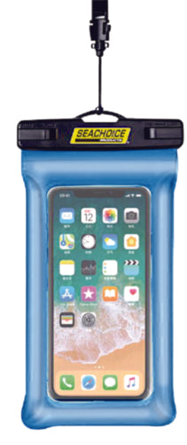 Seachoice 86851 Waterproof Floating Phone Holder Blue, 4" x 8" - The Parts Lodge