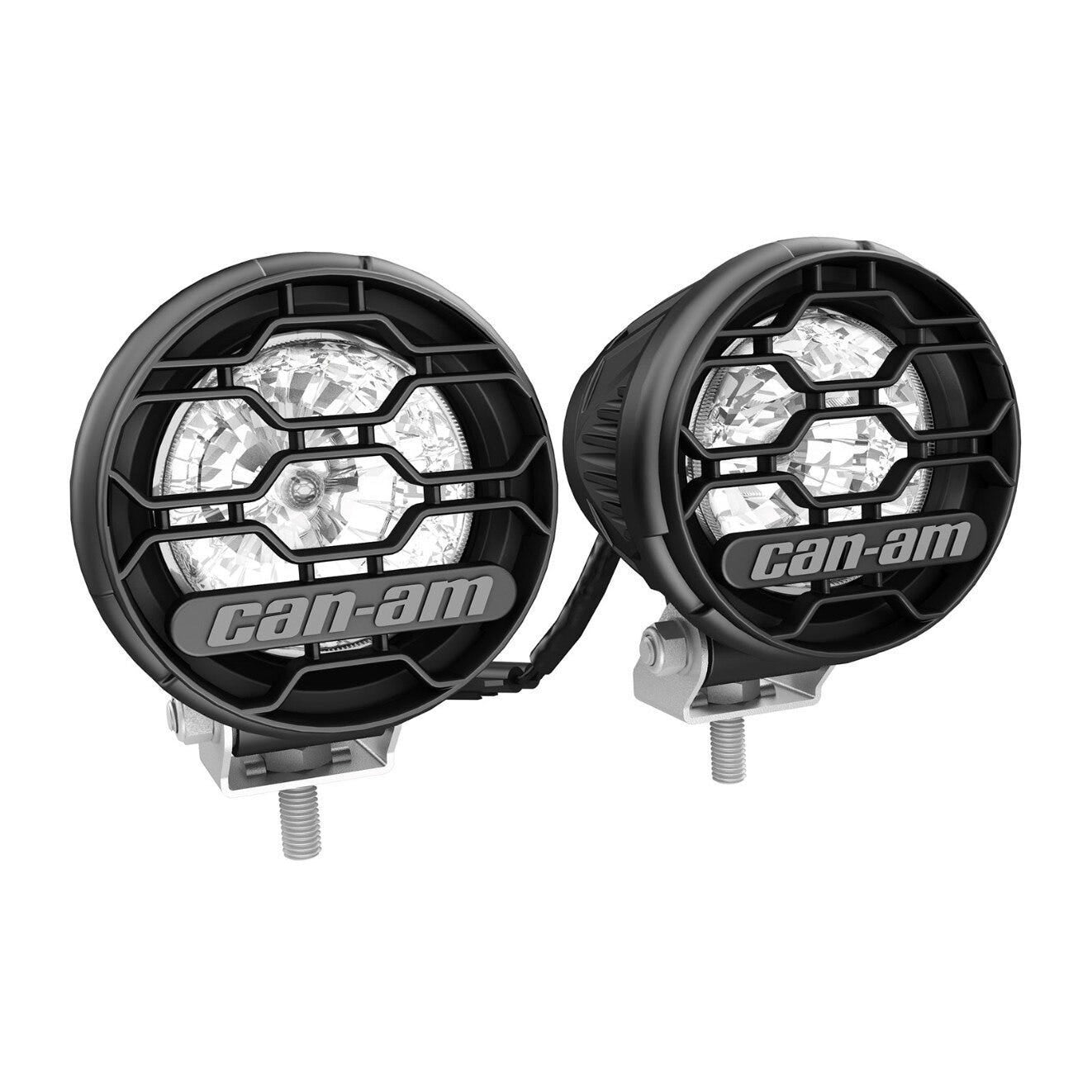 Can-am 4" (10 cm) Round LED Lights (2 x 25W) 715002935 - The Parts Lodge