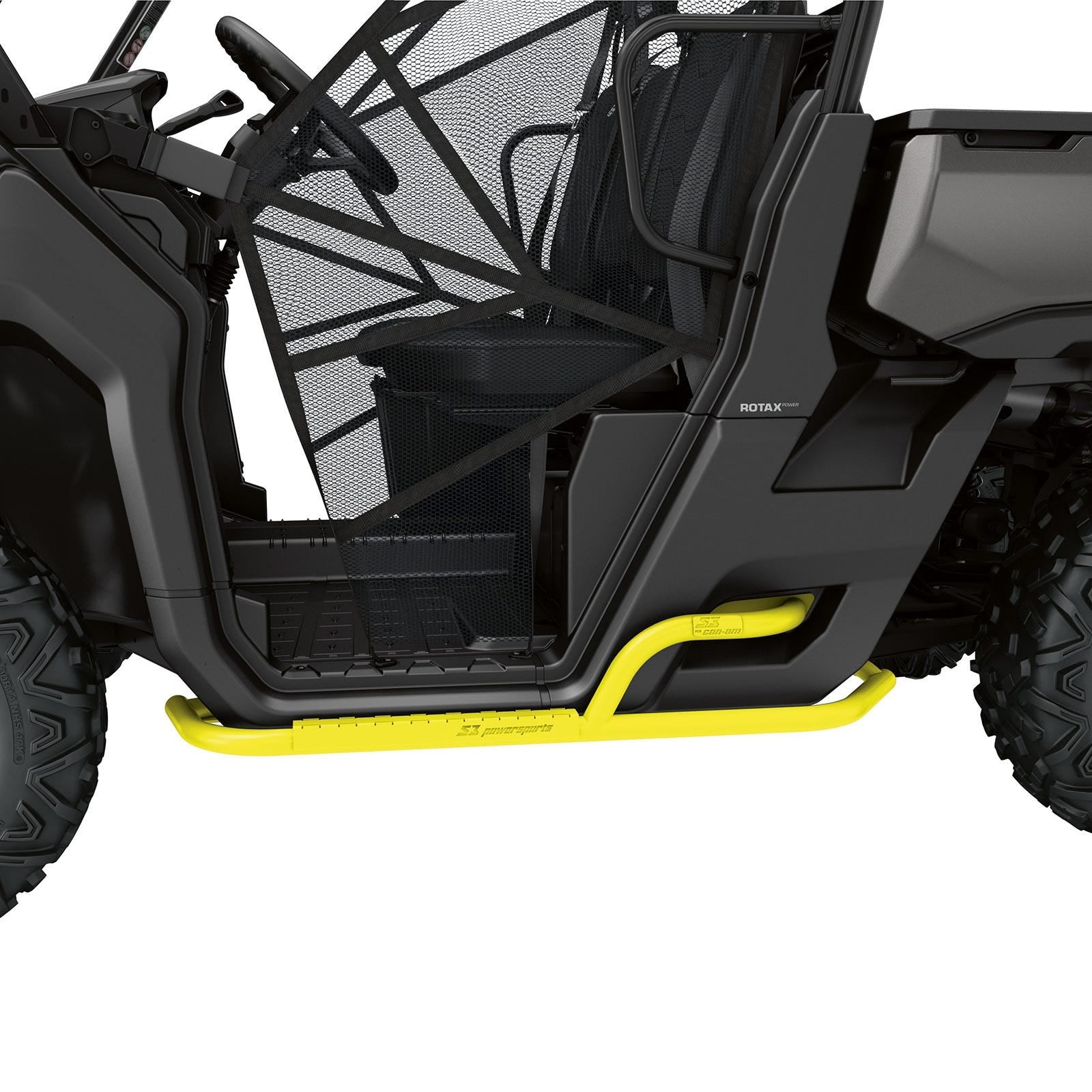 Can-am S3 Nerf Bars / Sunburst Yellow 715005094 - The Parts Lodge