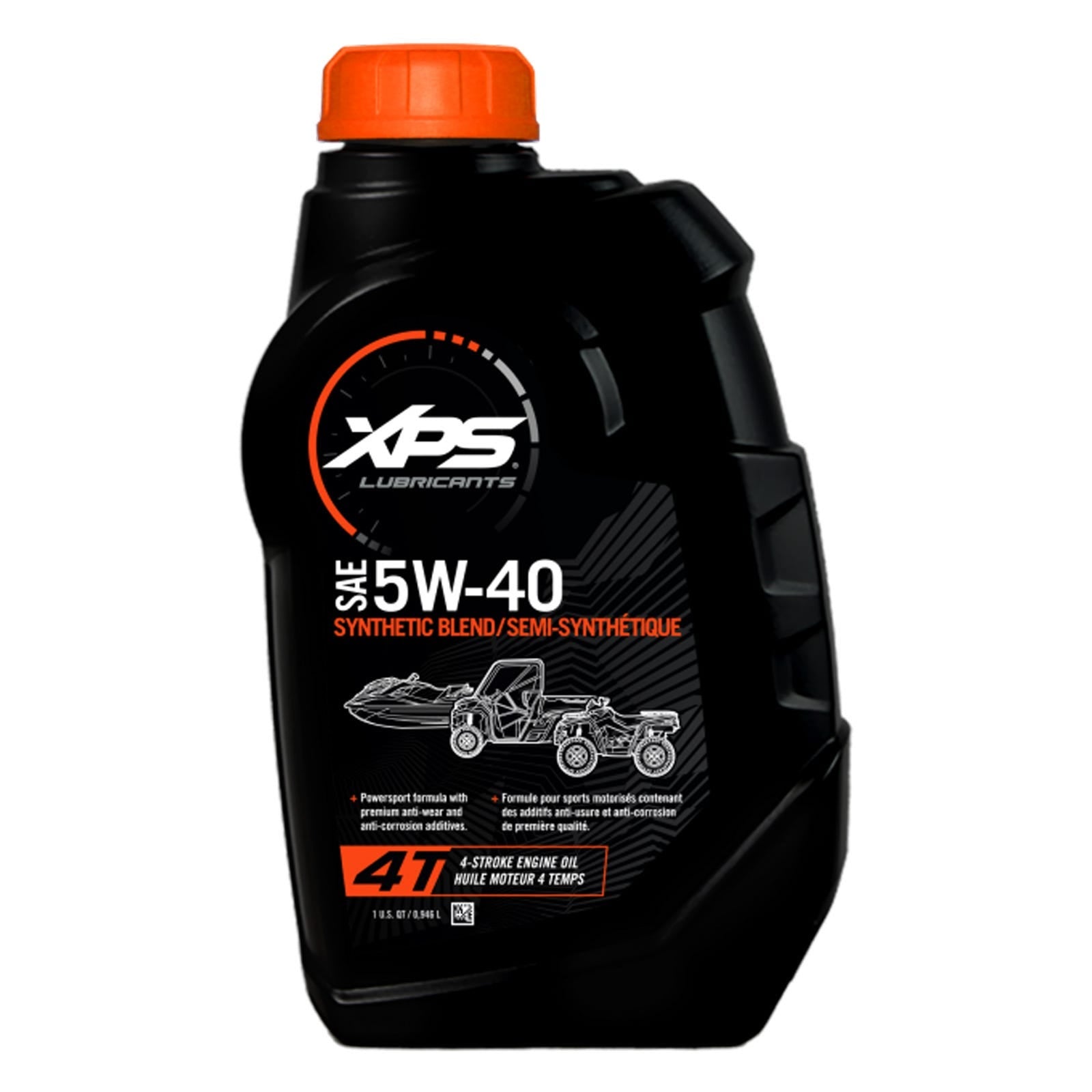 Can-am 4T 5W-40 Synthetic Blend Oil / 1 QT / 946 ml 779133 - The Parts Lodge