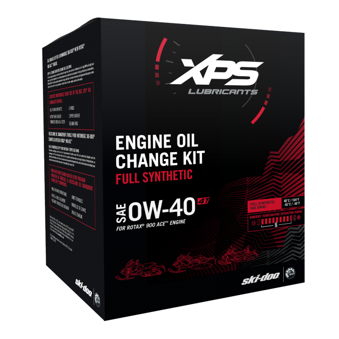 4T 0W-40 Synthetic Oil Change Kit for Rotax 900 ACE engine - 779254 - The Parts Lodge