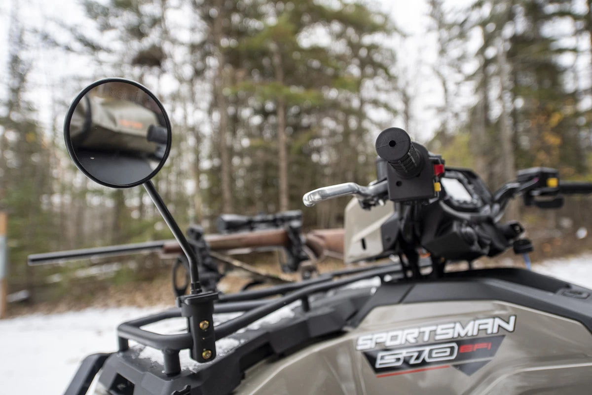 Handlebar mounted mirrors deals