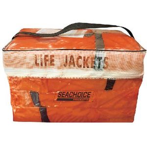 Seachoice 85510 Adult Universal Type II USCGA Life Vests w/Bag, Orange, 4-Pack - The Parts Lodge